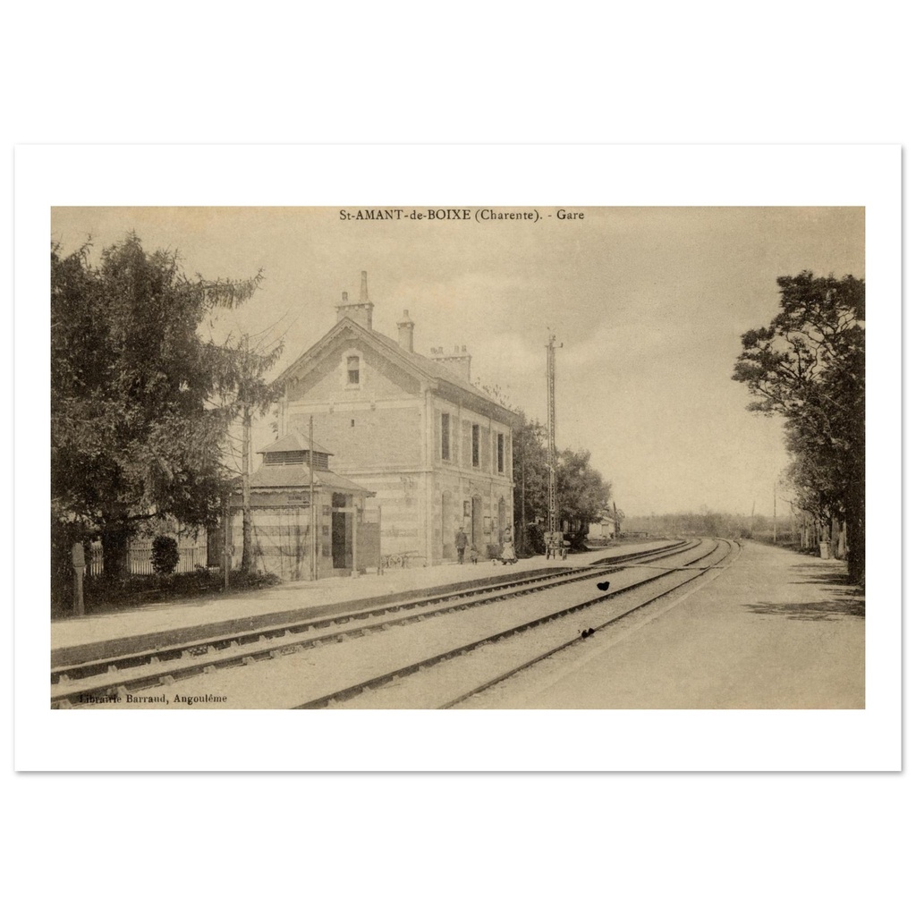 Saint-Amant-de-Boixe - La Gare