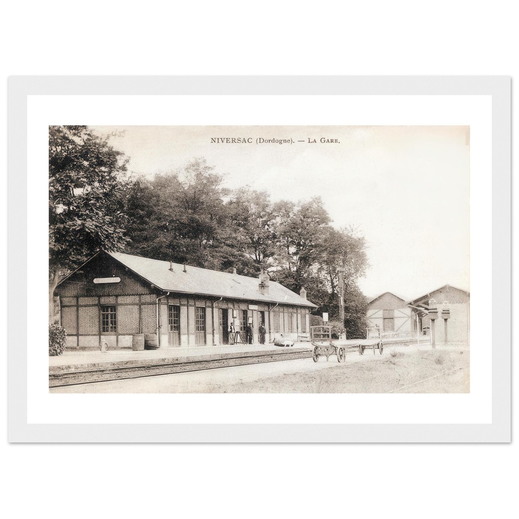 Niversac (Dordogne) - La Gare