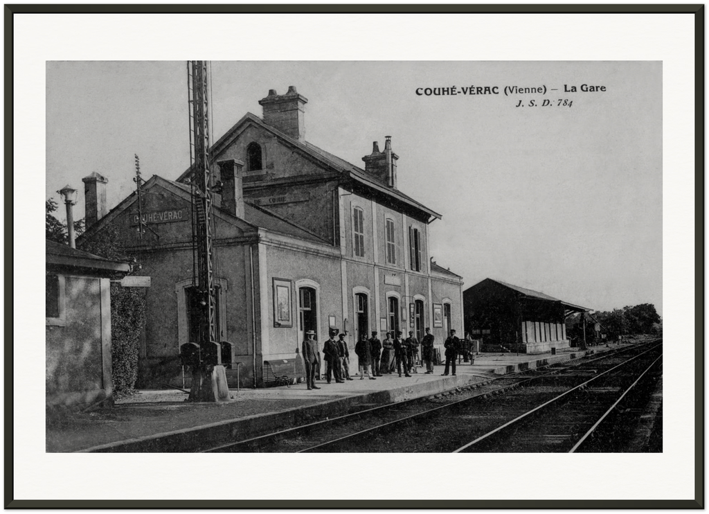 Couhé - La Gare