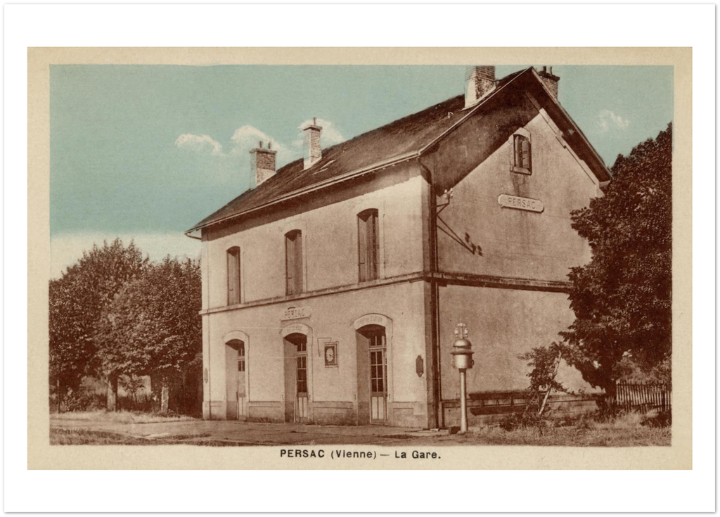 Persac - La Gare
