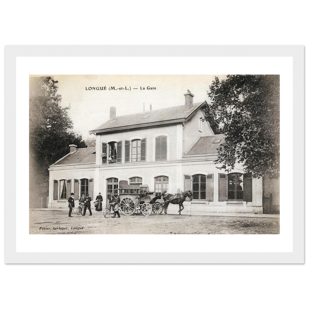 Longue (M-et-L) - La Gare