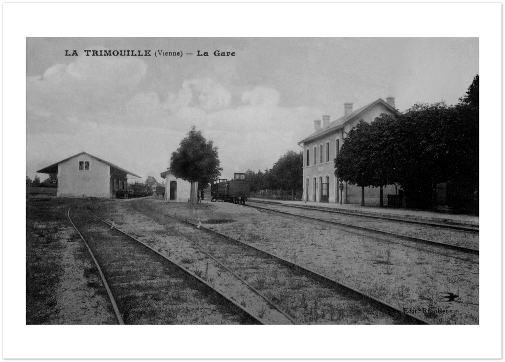 La Trimouille - La Gare