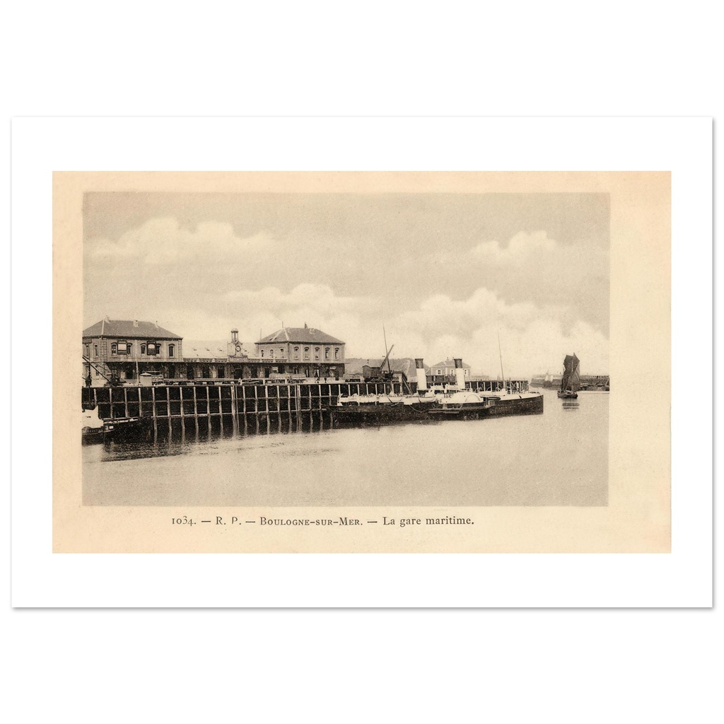 Boulogne-sur-Mer - la gare maritime
