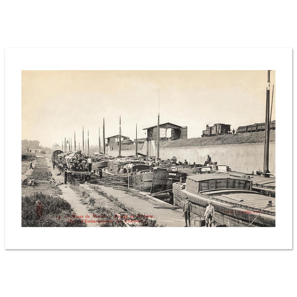Mines de Marles- Rivage de Bethune (Port d'embarquement du Charbon)