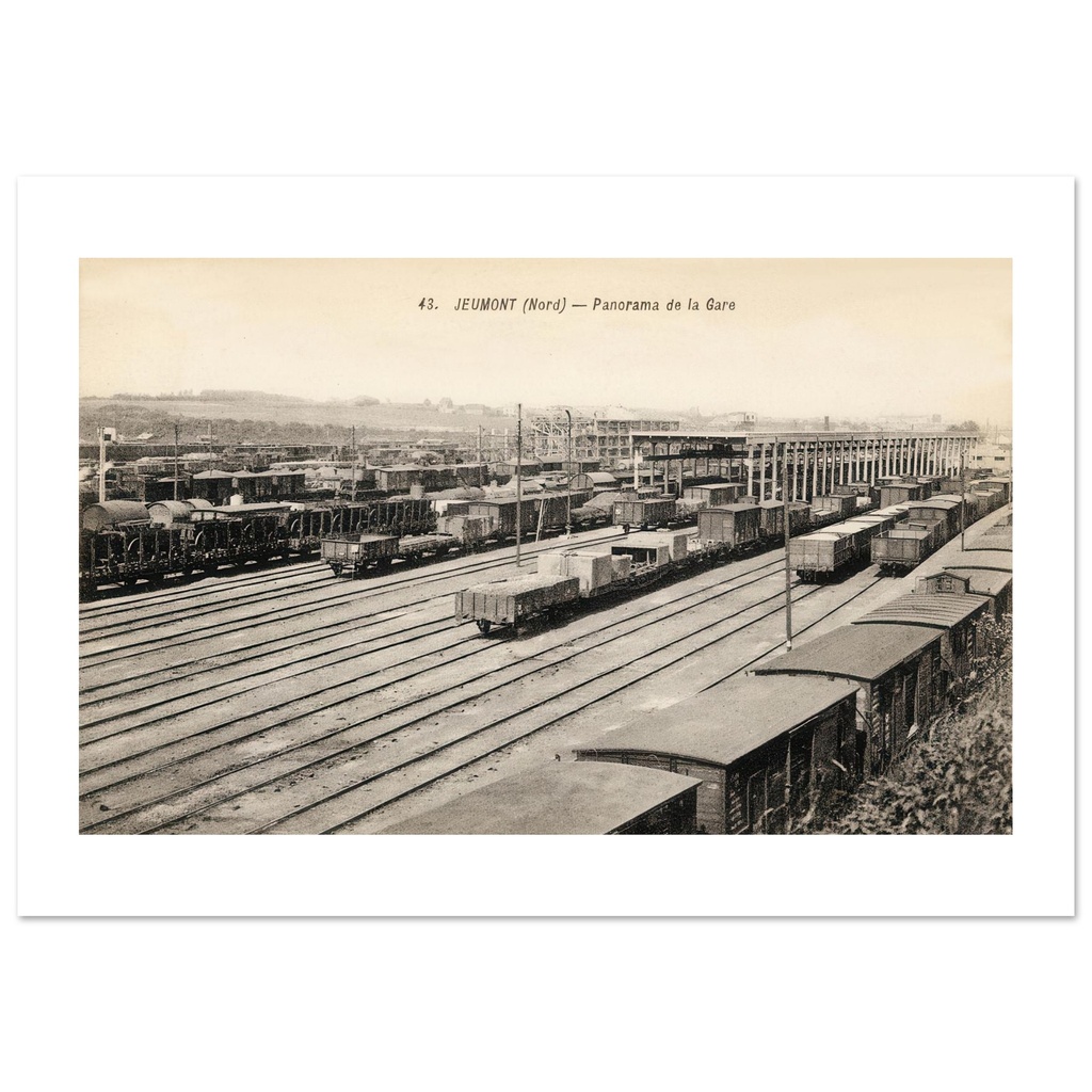 Jeumont (Nord) - Panorama de la Gare