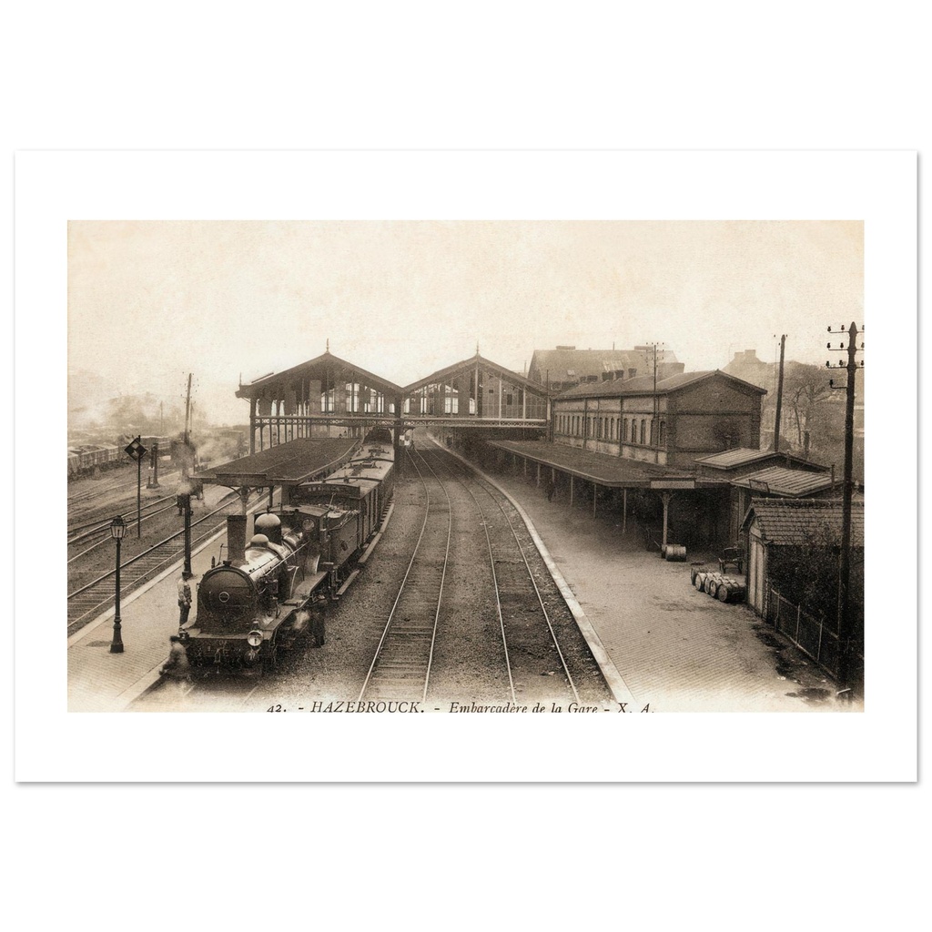 Hazebrouck - embarcadere de la gare
