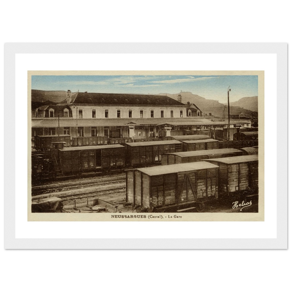 Neussargues - La Gare