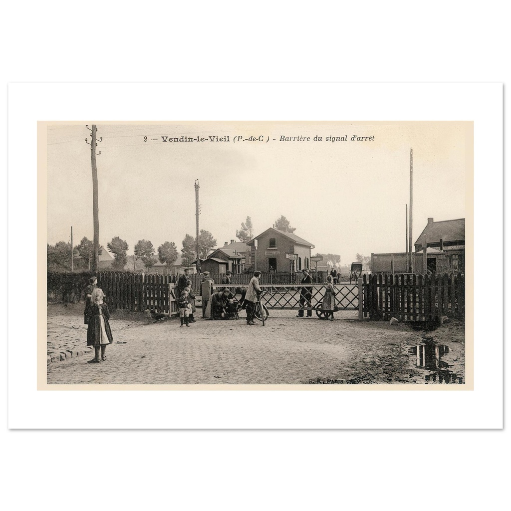 Vendin-le-Vieil - Barriere du signal d'arret