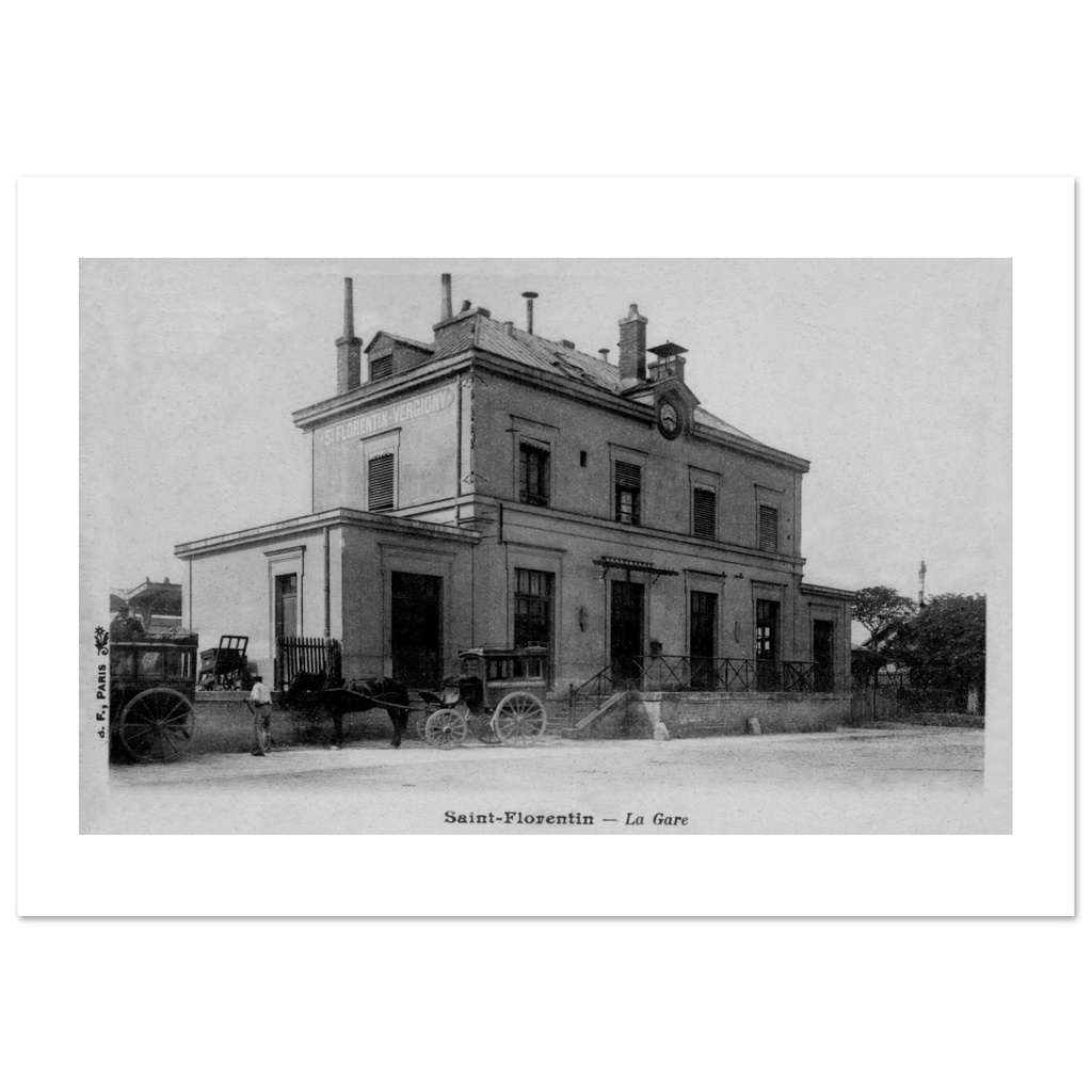 Saint-Florentin-Vergigny - La Gare