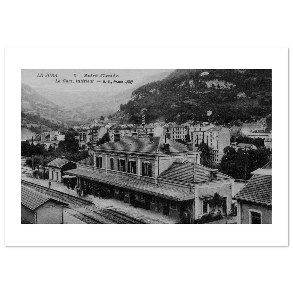 Saint-Claude - La Gare interieure