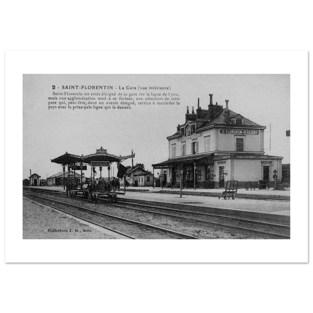 Saint Florentin Vergigny - La Gare