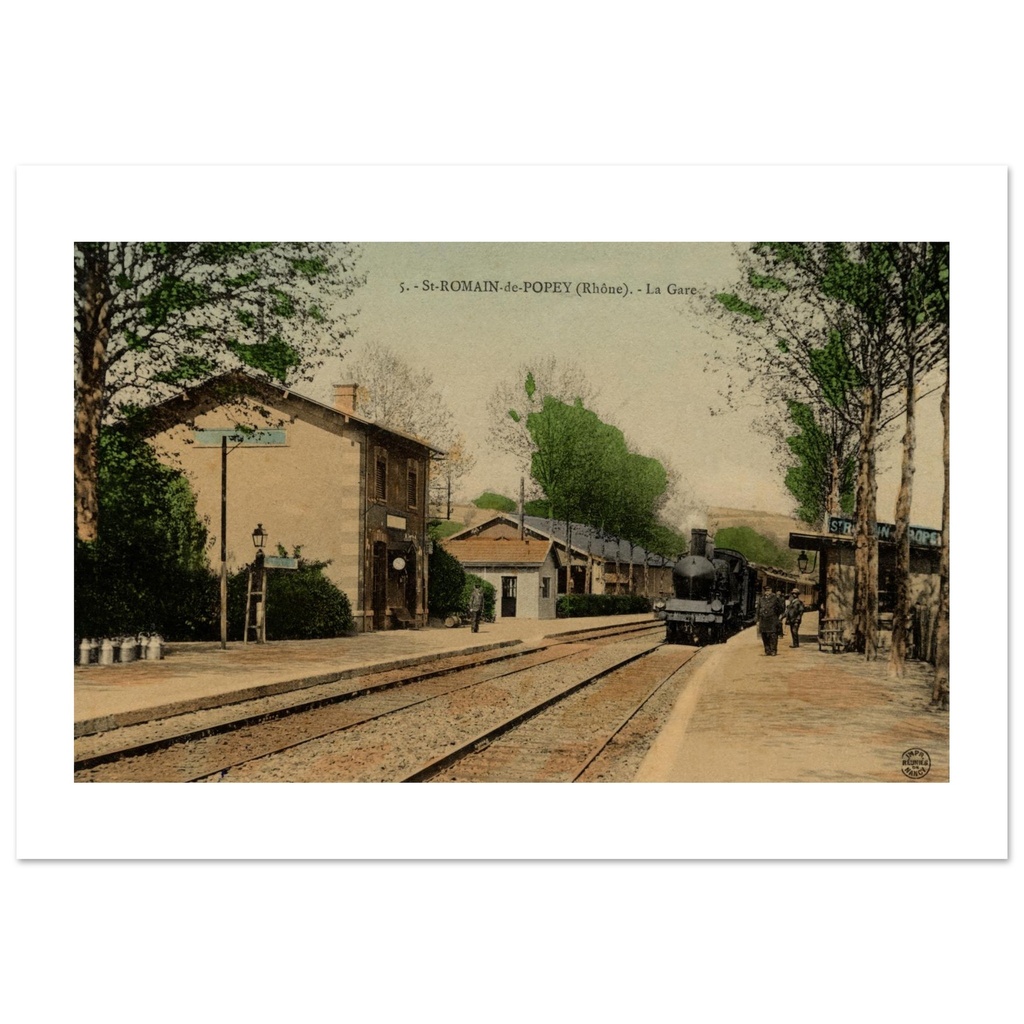 Saint-Romain-de-Popey - La Gare