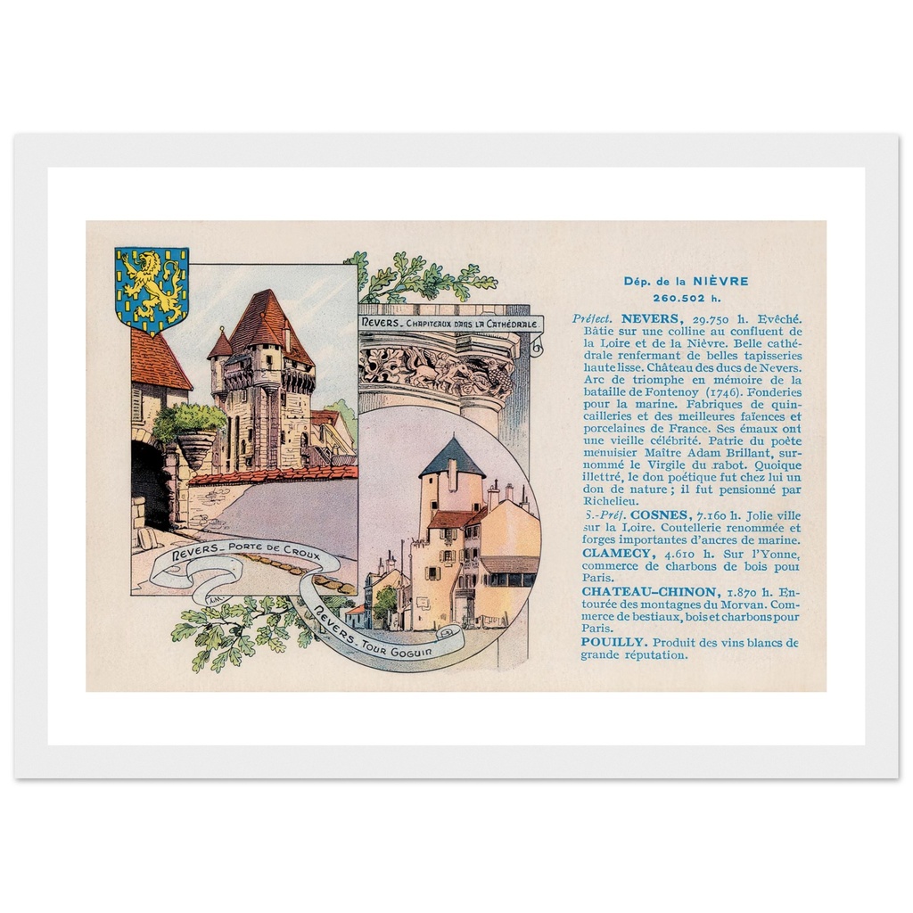 Nievre - departement - Intitule