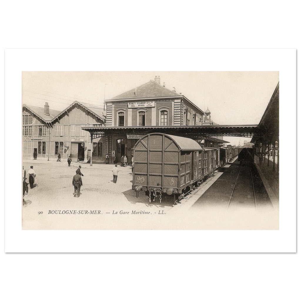 Boulogne-sur-Mer - la gare maritime