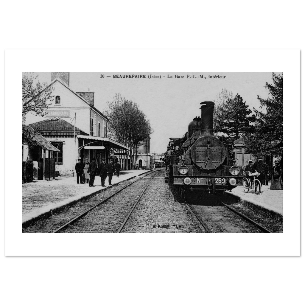 Beaurepaire - La Gare - Cote Interieure