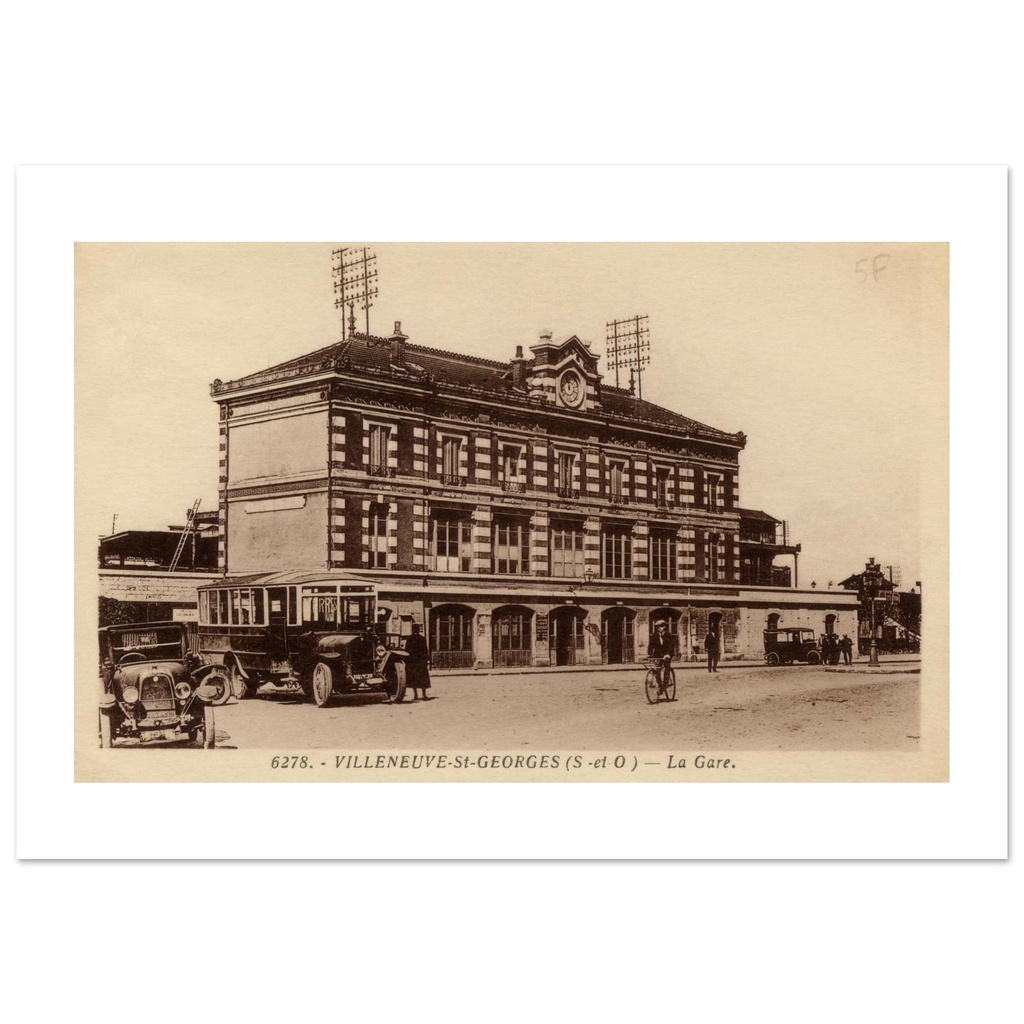 Villeneuve-Saint-georges (S et O) - La Gare