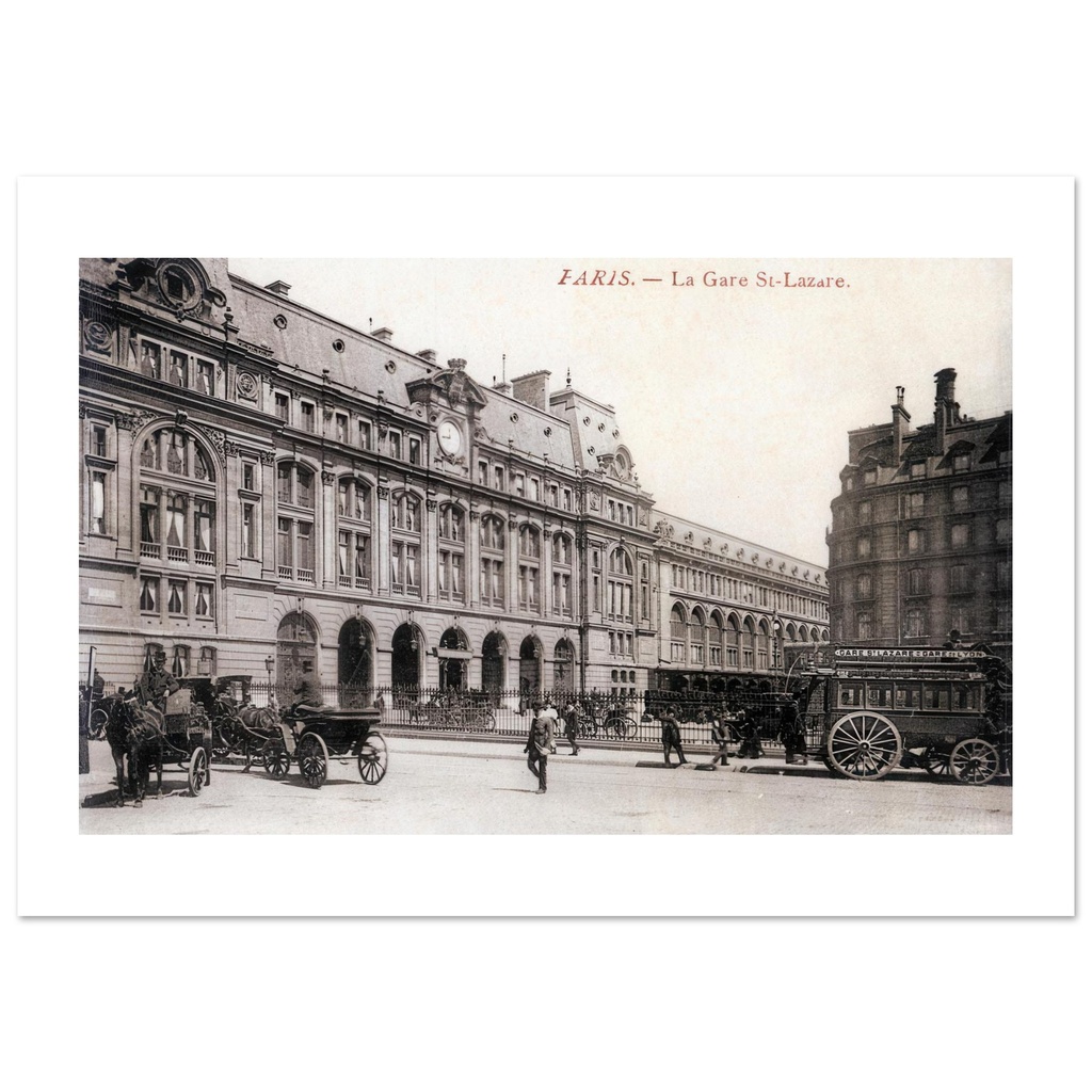 Paris - La Gare Saint-Lazare