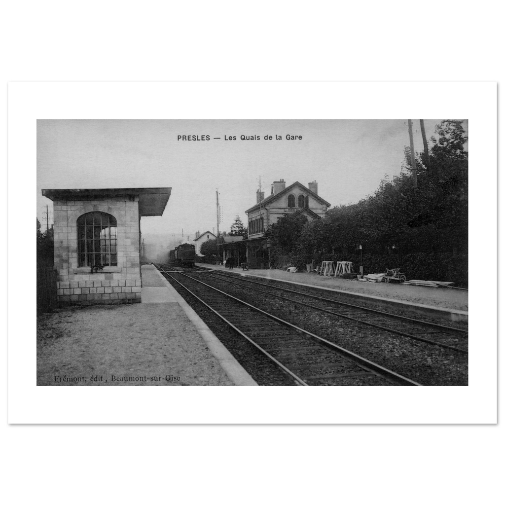 Presles - Les Quais de la Gare