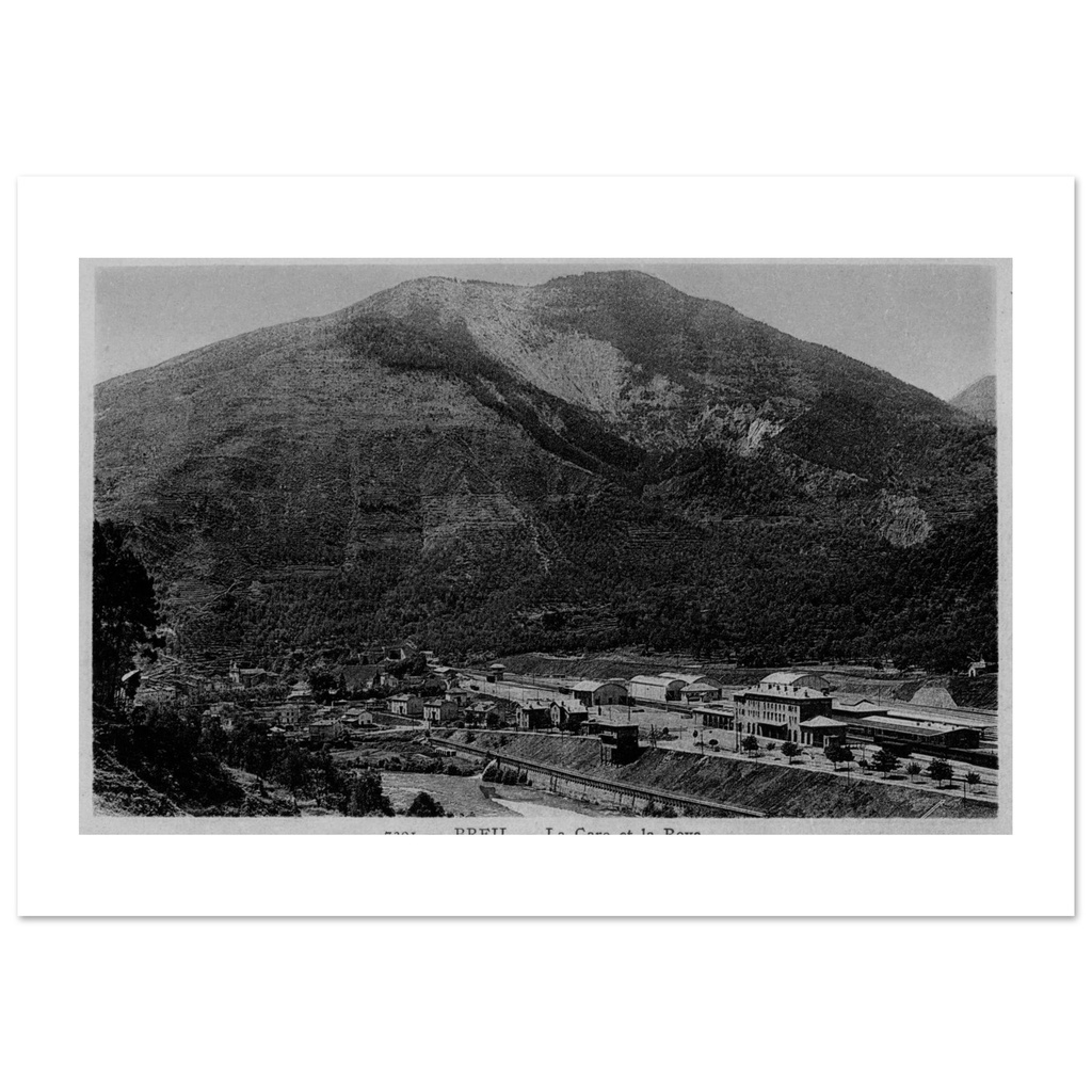 Breil - Vue sur la Gare
