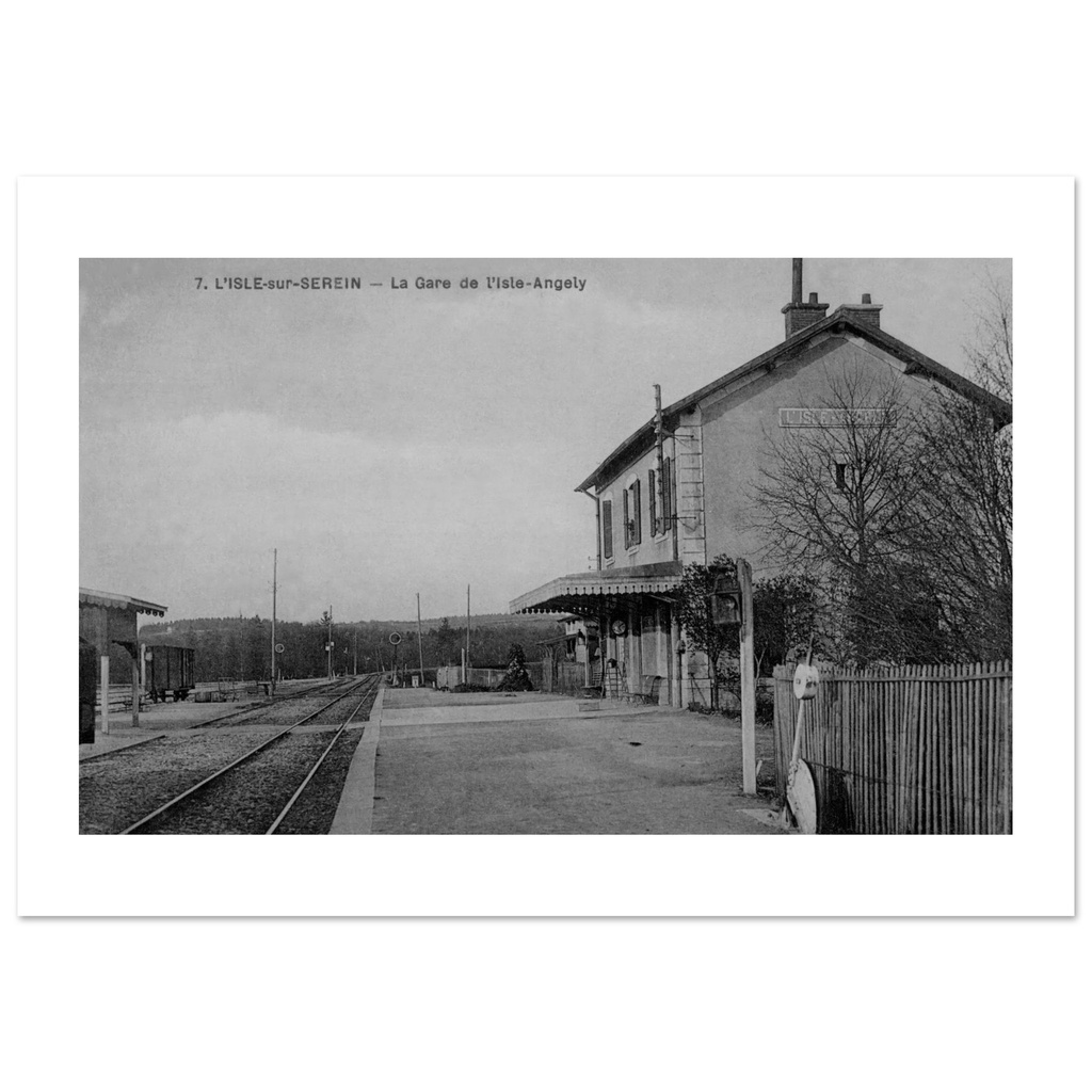 L'Isle-sur-Serein - La Gare de L'isle Angely