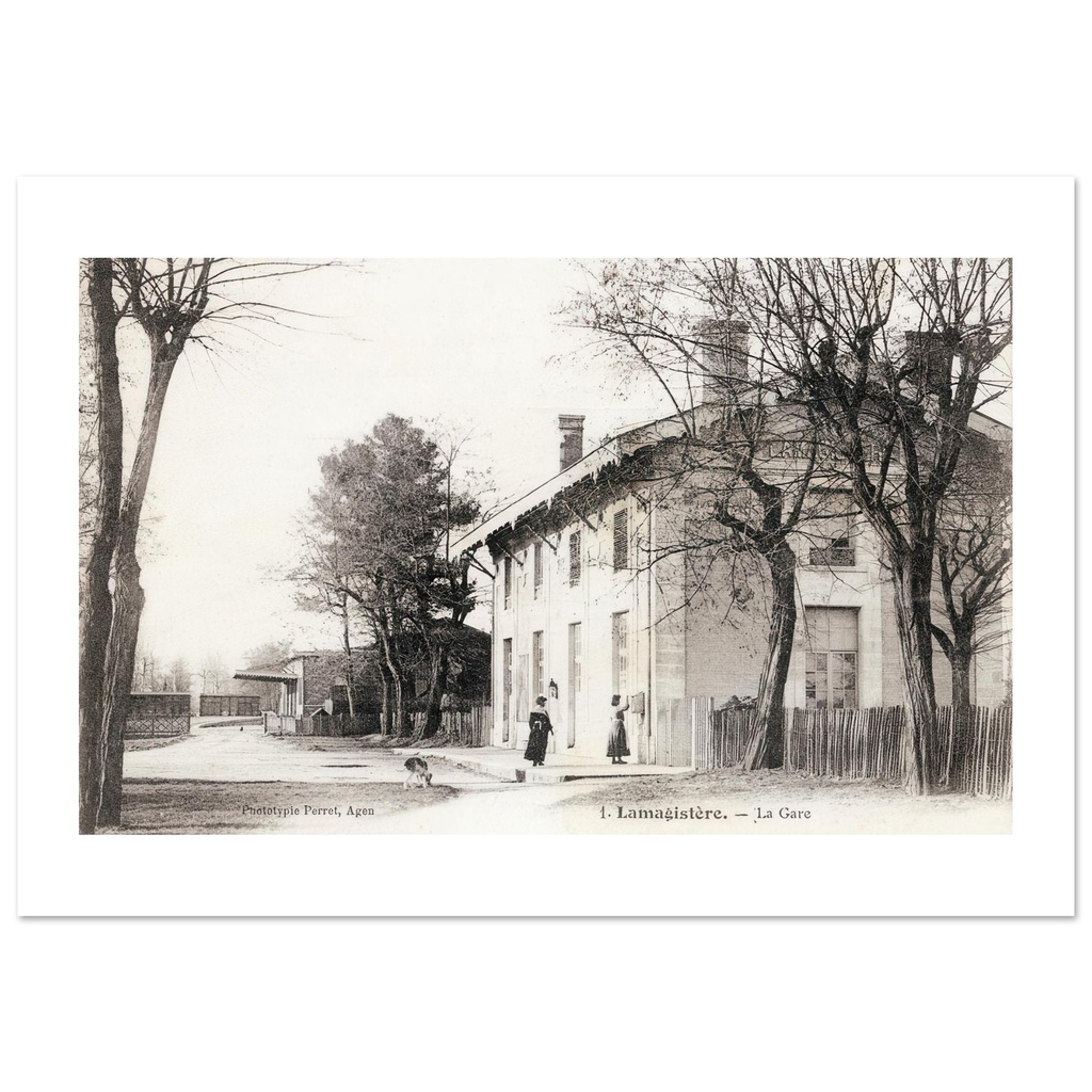 Lamagistère - La Gare