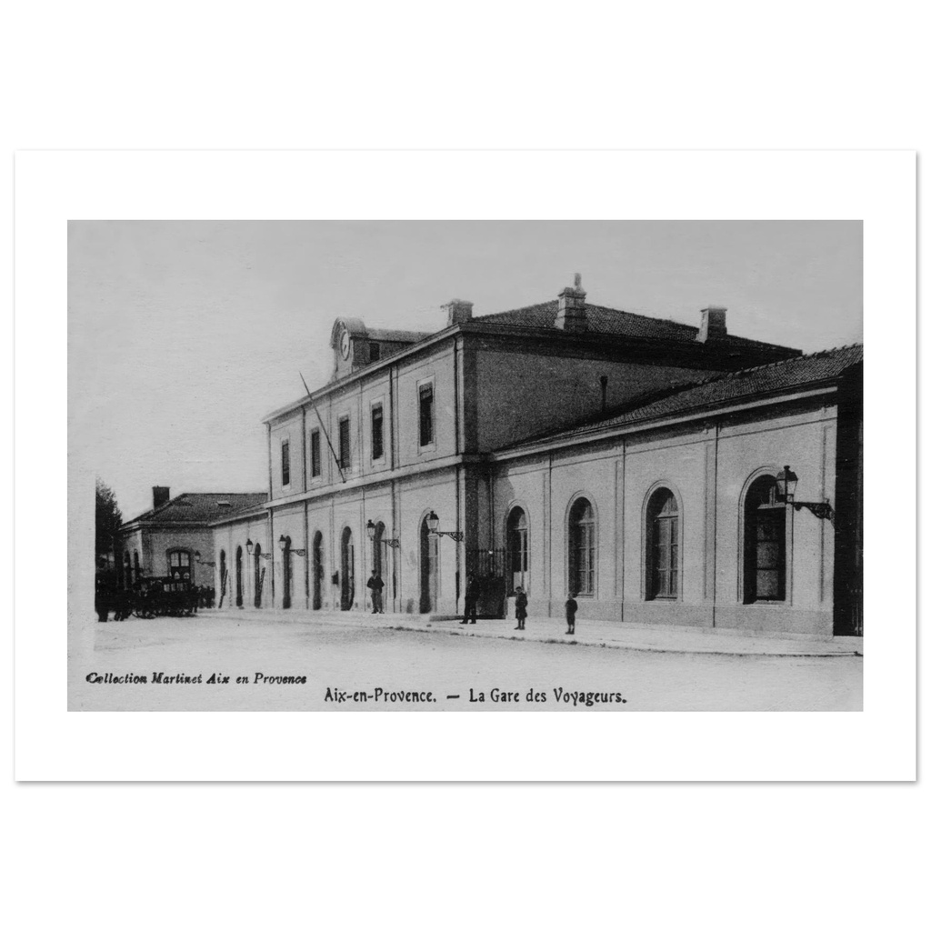 Aix en Provence - Bouches du Rhone - La Gare des Voyageurs