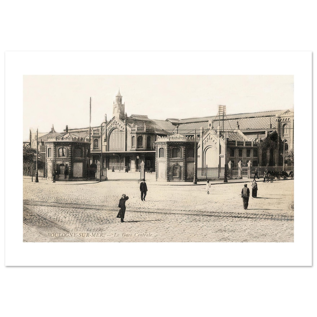 Boulogne-sur-Mer - La gare centrale