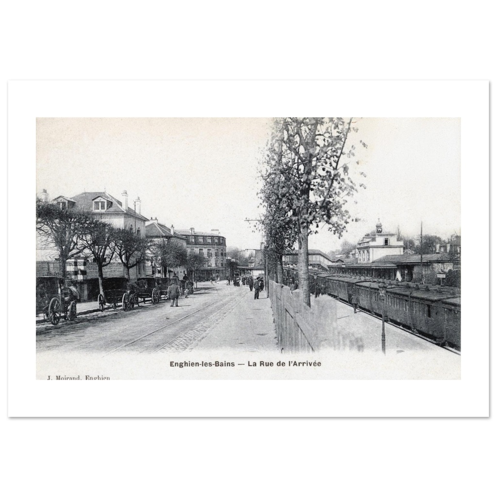 Enghien-les-Bains - La Rue de l Arrivee