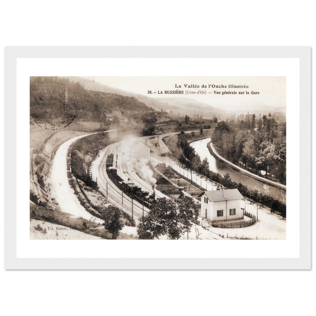 La Buissière - Vue générale sur la gare