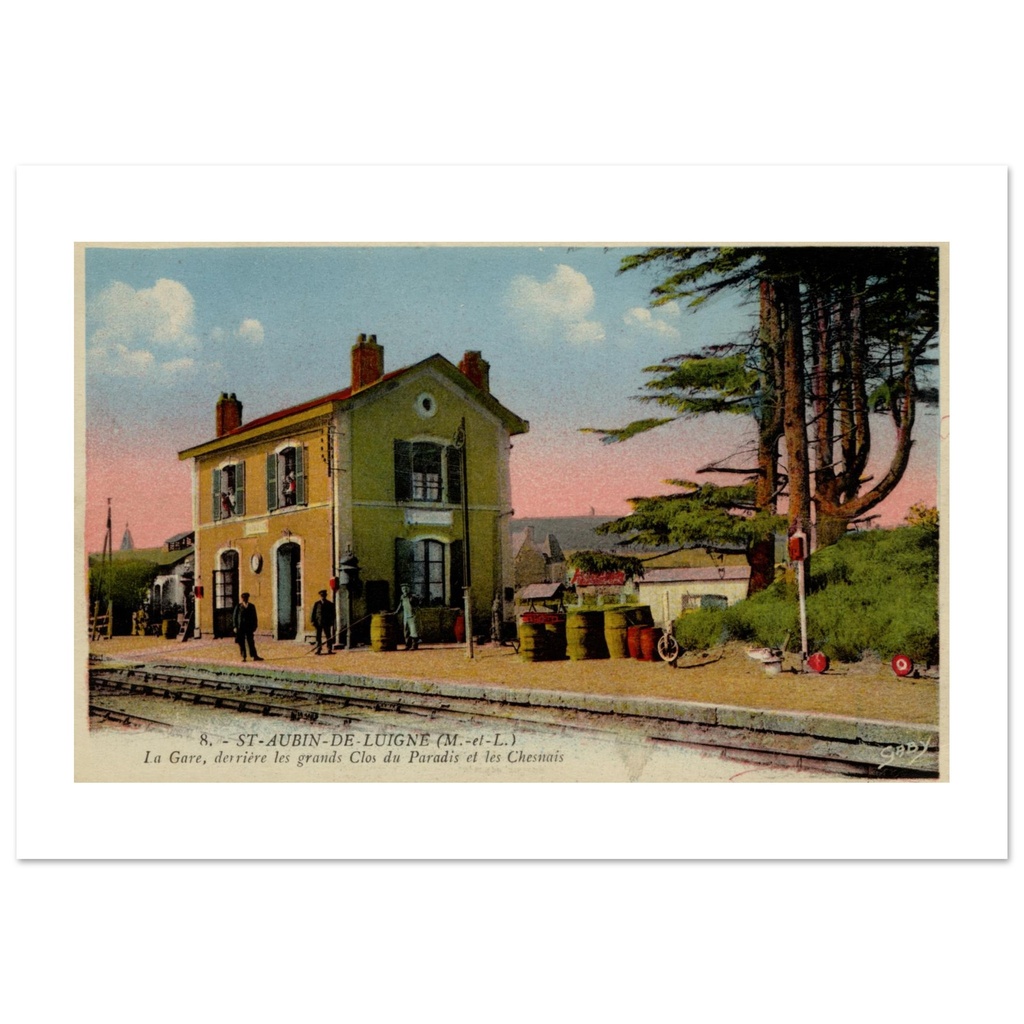 Saint-Aubin-de-Luigné - La gare