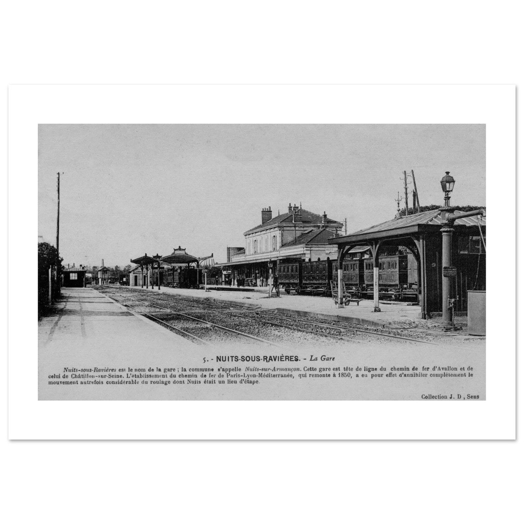 Nuits sous Ravieres - La Gare