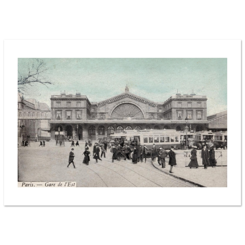 Paris - La gare de L'est
