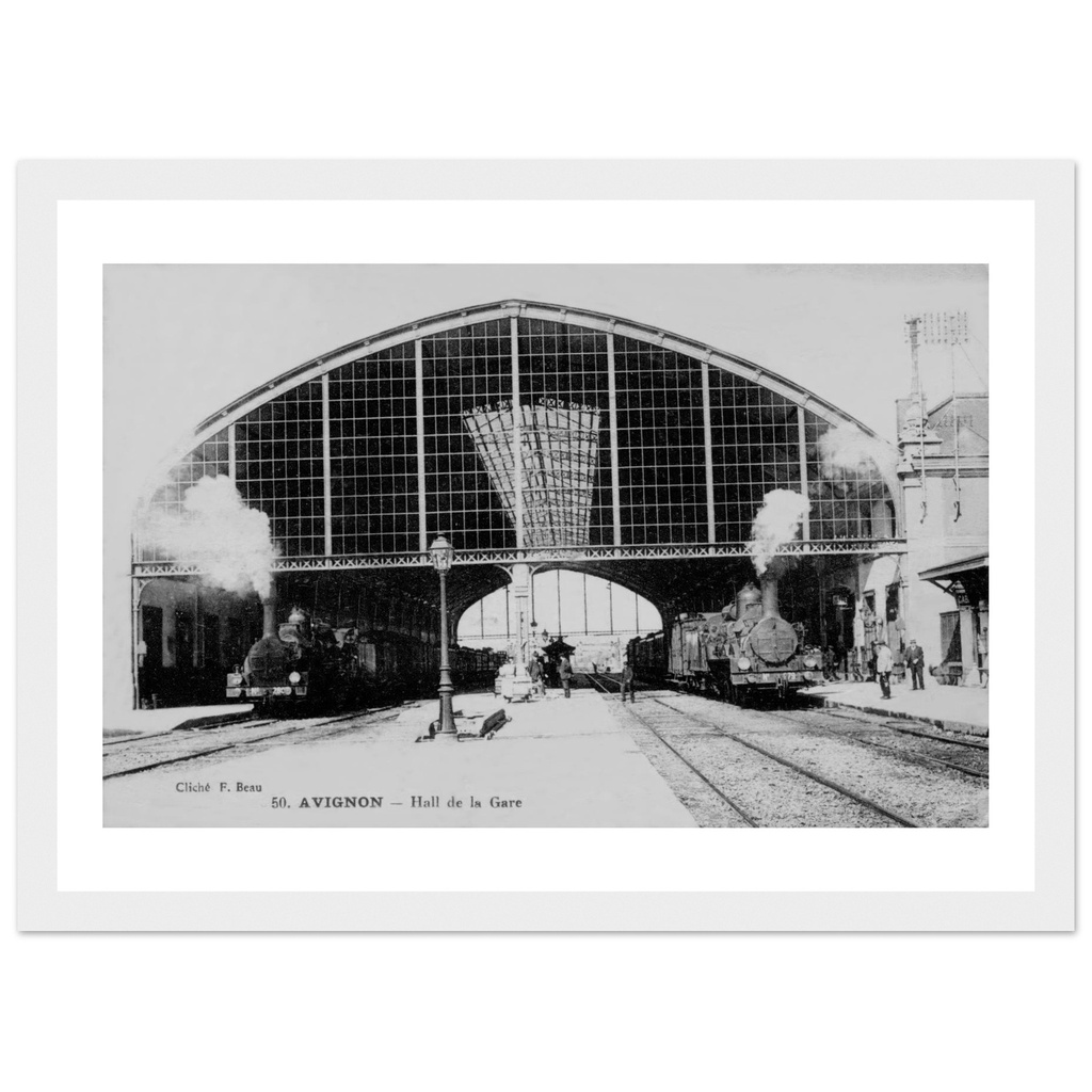Avignon - Vaucluse - le hall de la Gare