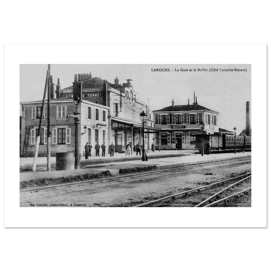 Laroche - La Gare et le Buffet