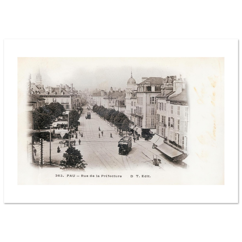 Pau - rue de la prefecture