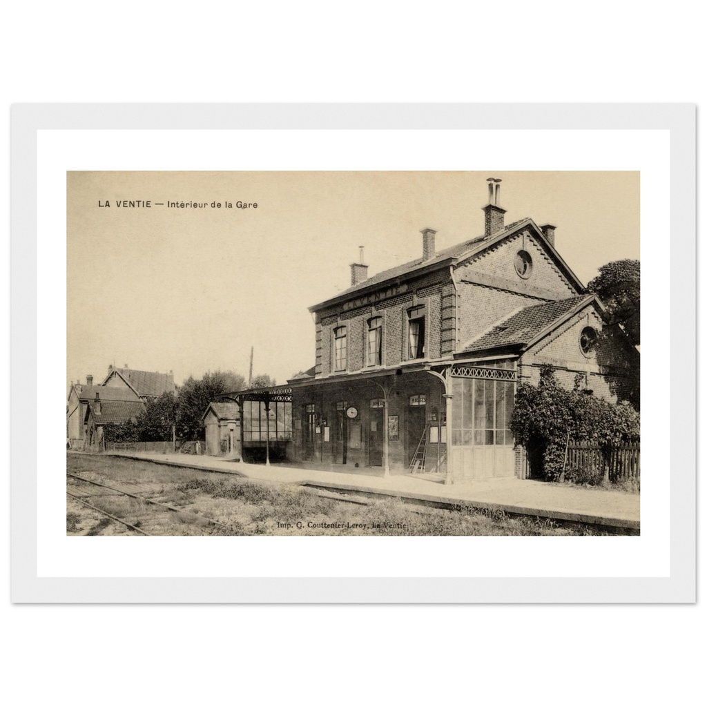 La Ventie - Interieur de la Gare