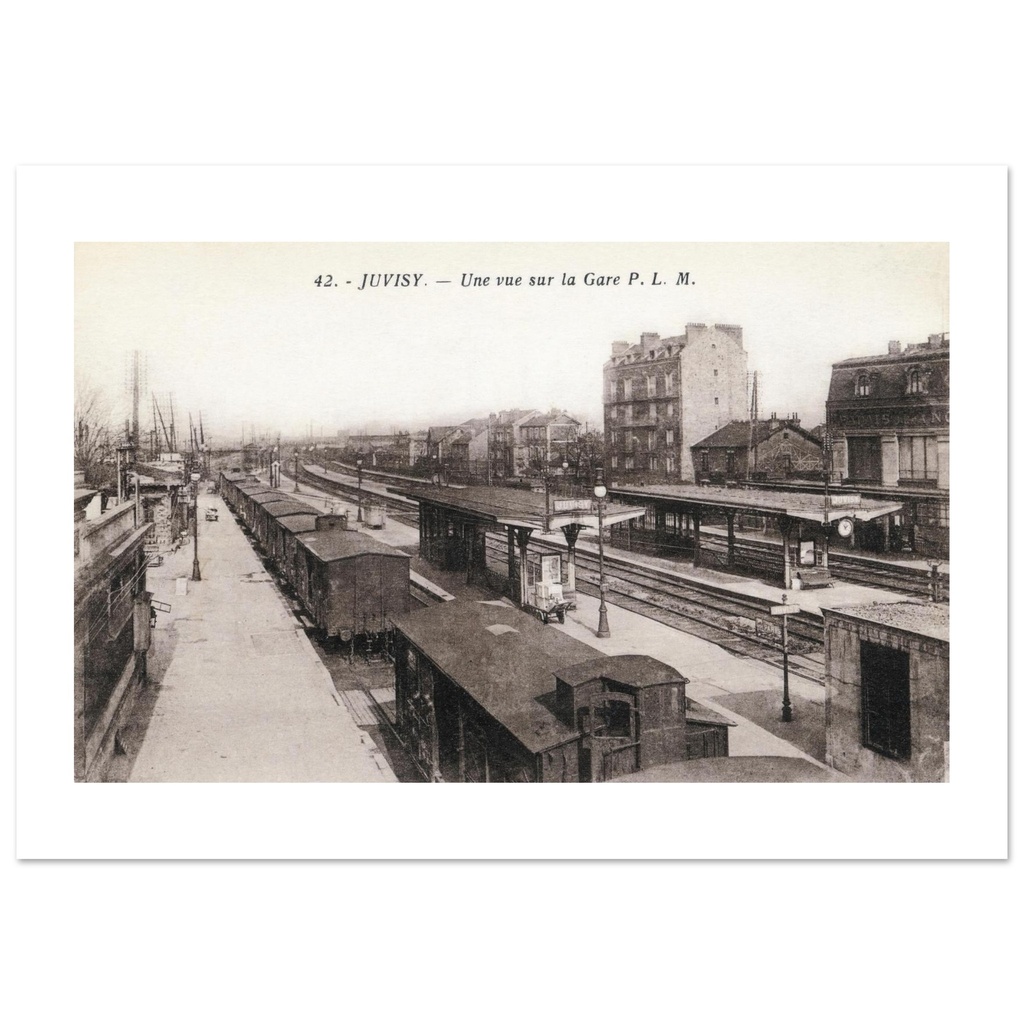 Juvisy - Une vue interieure sur la Gare PLM