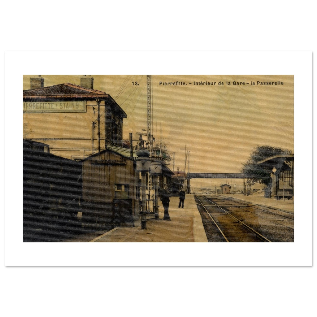 Pierrefitte - Interieur de la Gare - La Passerelle