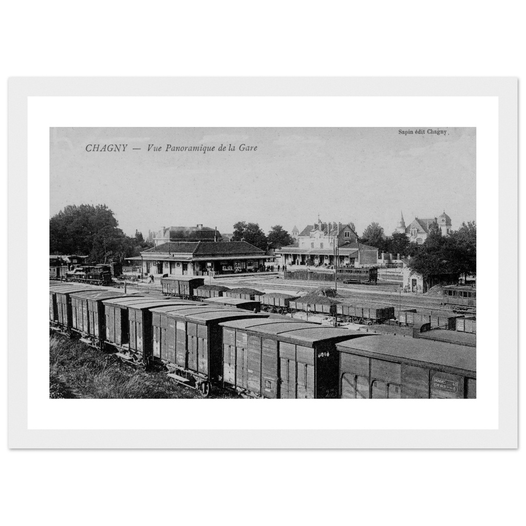 Chagny - Vue panoramique de la Gare