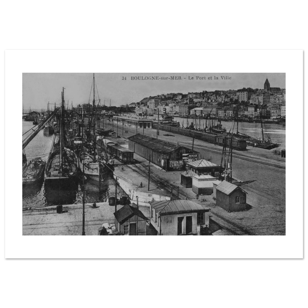 Boulogne sur Mer - Le Port et la Ville