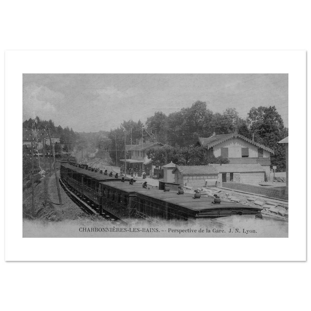 Charbonnieres les Bains - Rhone - la Gare