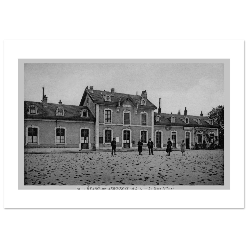 Etang sur Arroux - La Gare