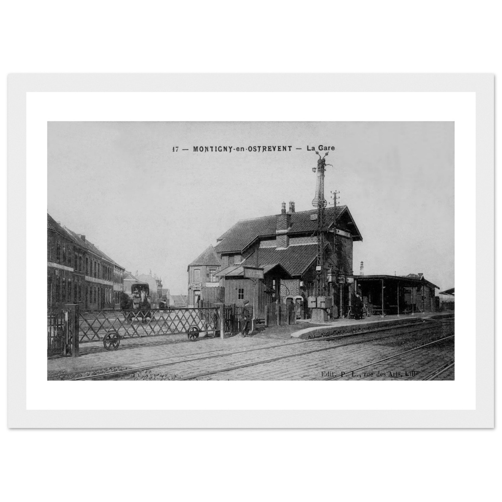 MONTIGNY-EN-OSTREVENT - La Gare
