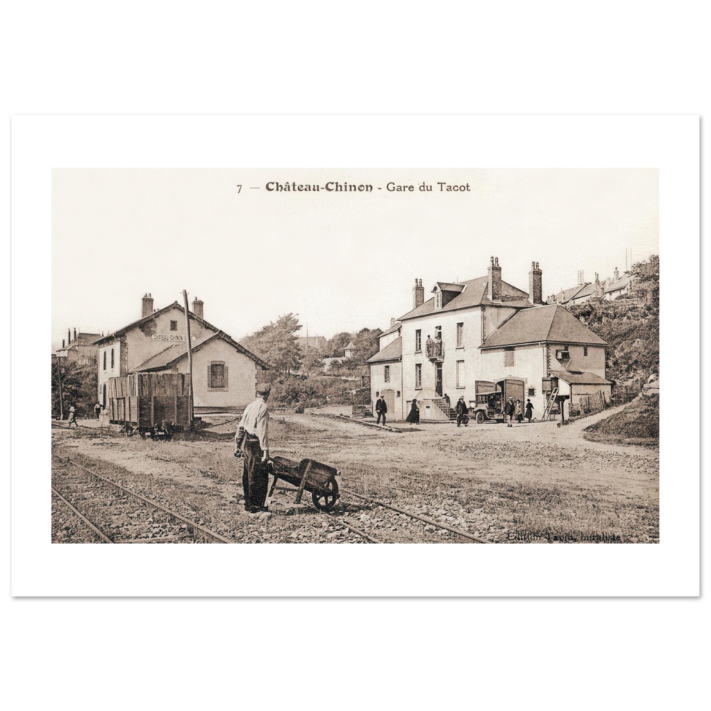 Chateau-Chinon - gare du tacot