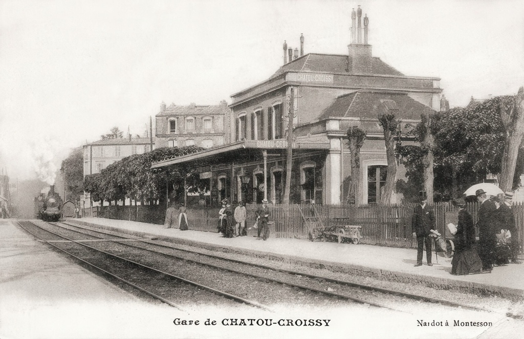 Chatou, Gare de Chatou - Croissy