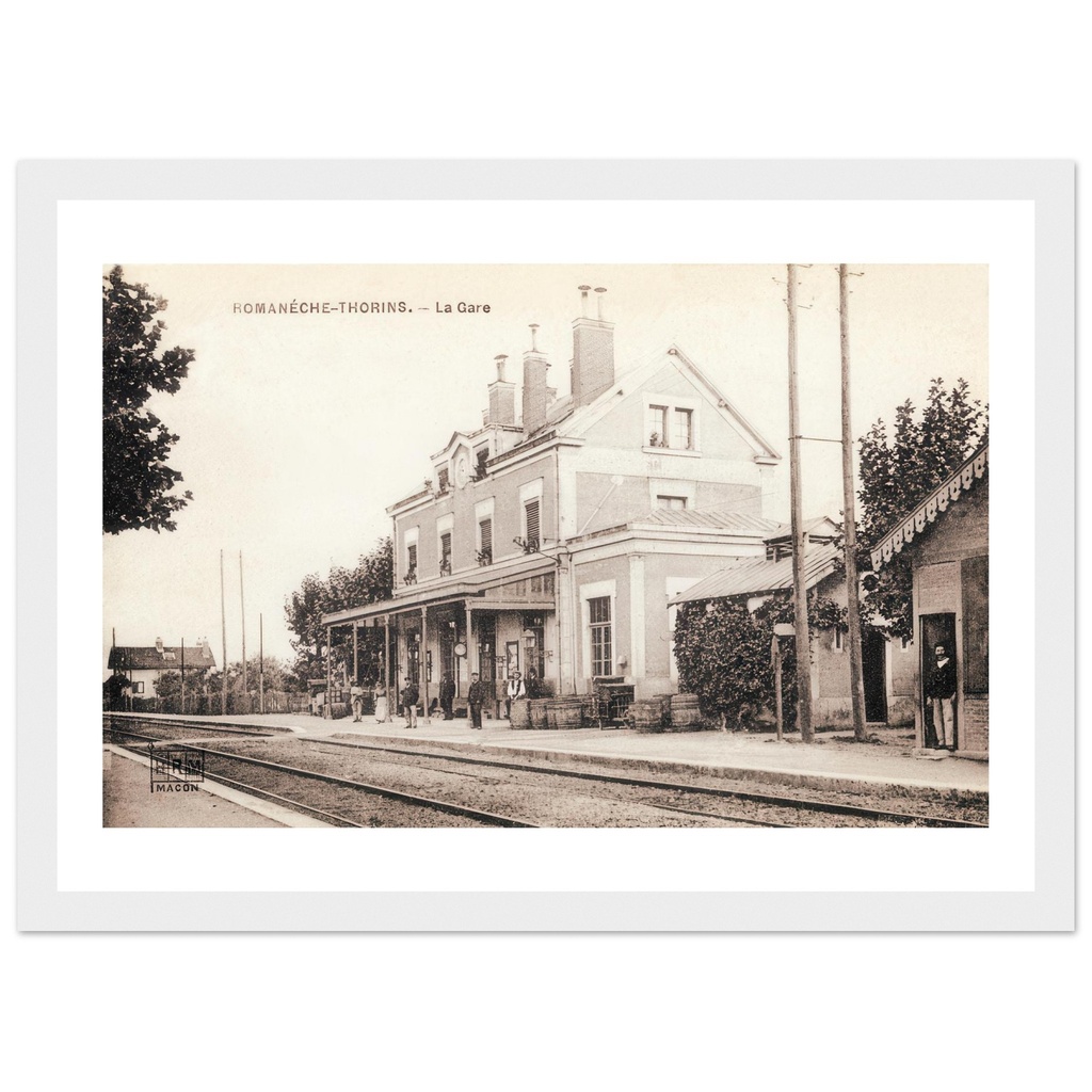 Romaneche-Thorins - La gare