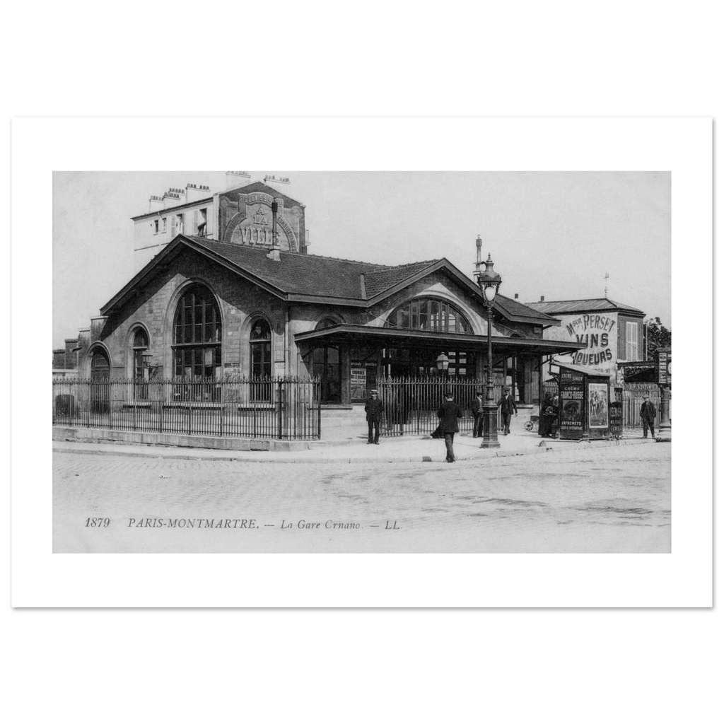 Paris - Montmartre - La Gare Ornano