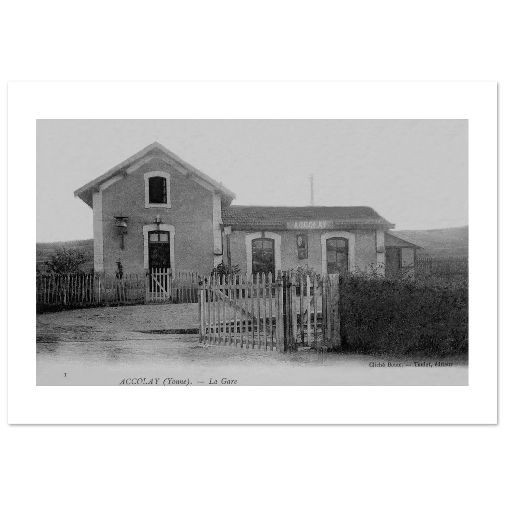Accolay - La Gare