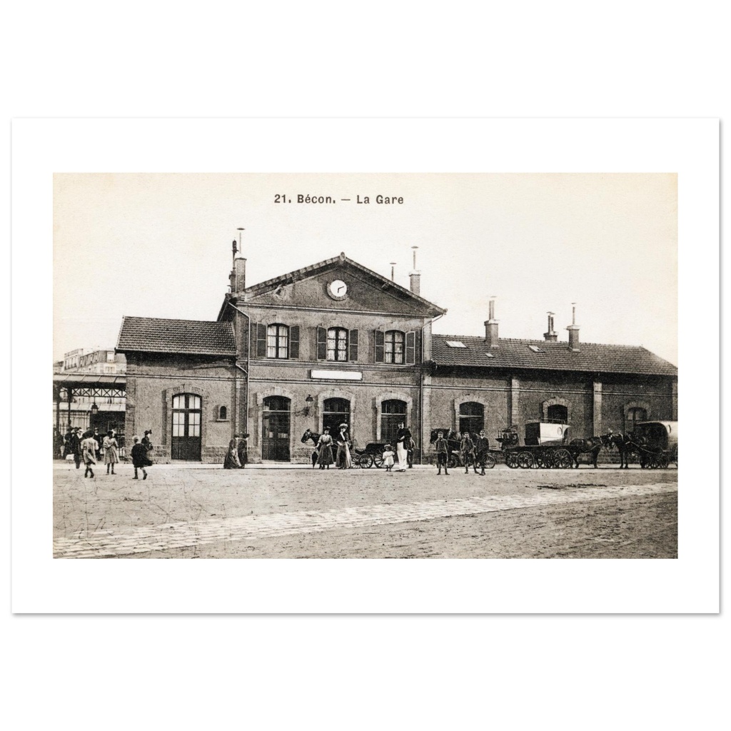 Bécon-les-Bruyères - La Gare