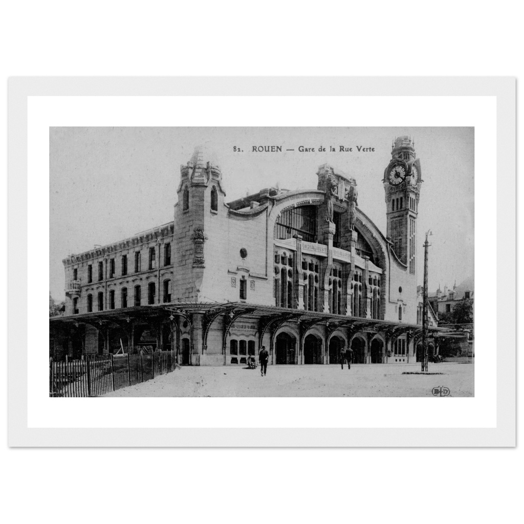Rouen - Gare de la rue verte